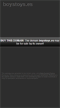 Mobile Screenshot of boystoys.es